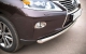 Lexus RX270/350/450 защита переднего бампера d63 (дуга) LRXZ-000402
